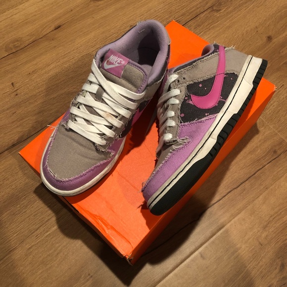 nike dunk low splatter